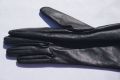 Дълги Черни Ръкавици От Изкуствена Кожа Размер S, снимка 5
