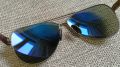 НОВИ Мъжки слънчеви очила Porsche design, Bauhaus aviator - огледален ефект, антирефлекс, снимка 10