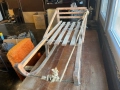 Дървена ретро шейна, снимка 1