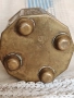 Старинен Бронзов Съд Свещник 1930те г, снимка 3