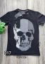 ✅Мъжка  тениска Филип Плейн 🛑S размер с уникален дизайн!⭐Най-добро качество! , снимка 1 - Тениски - 45429762