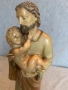 стара   фигурка на Йосиф и Младенеца, снимка 1