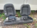 задни  кожени седалки пежо 206 cc , снимка 2