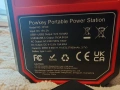 Powkey R100 преносима пауър станция 99Wh 230V 100W нова с комплект зарядни, шуко контакт, къмпинг и , снимка 3