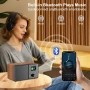 DAB Plus/DAB+/FM винтидж радио с Bluetooth, кухненско радио с дистанционно управление , снимка 2