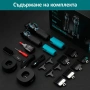 Комплект машинка за подстригване + тример VGR V-886 S2 Grip Turbo 9000RPM – Зелен, снимка 1