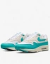 Дамски маратонки Air Max 1 — бяло и тюркоаз — Air технология — номера 36-40, снимка 4