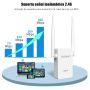 JOOWIN WiFi усилвател/ретранслатор/300Mbps/2.4GHz/WiFI/рутер/AP режими/Ethernet порт/2 антени/WPS, снимка 3