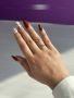 Дамски пръстен от медицинска стомана блясък и стил в едно, снимка 1 - Пръстени - 45462323