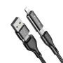 Мултифункционален кабел за телефон USB/USB Type-C/iPhone (max 60W), снимка 1