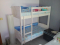 Дървено детско двуетажно легло, снимка 1 - Спални и легла - 44969665