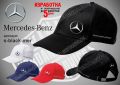 Mercedes тениска и шапка st-red-mer, снимка 4