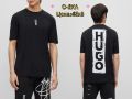 Мъжка тениска Hugo Boss Реплика ААА+ бяла и черна, снимка 1