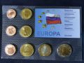 Пробен Евро Сет - Русия 2007 , 8 монети, снимка 1