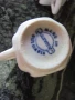Стари порцеланови чашки с позлата -България , маркирани, снимка 3