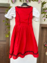 Елегантка рокля в червено, снимка 1 - Рокли - 44979528