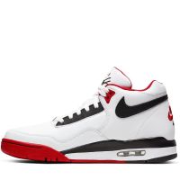 Мъжки кецове NIKE Flight Legacy Shoes White/Red, снимка 1 - Кецове - 45982058