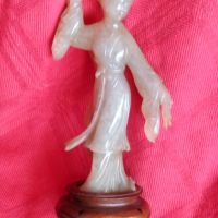 Уникална статуетка от нефрит., снимка 1 - Антикварни и старинни предмети - 45222482