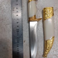 Красив азиатски нож, кама, меч, сабя, ятаган, снимка 6 - Колекции - 35853533