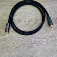 оптичен кабел висок клас златни накрайници , снимка 2 - Аудиосистеми - 45656459