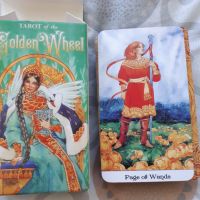 Карти Таро Tarot of the Golden Wheel, снимка 3 - Езотерика - 45265352