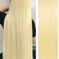 Качествена дълга коса/ цял екстеншън за по-голям обем и дължина на косата 100гр, дължина 60см, снимка 6 - Аксесоари за коса - 45754317