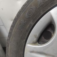 4 броя летни гуми с желязни джанти и тазове , снимка 6 - Гуми и джанти - 45567657