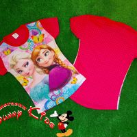 Тениска с Елза и Ана, снимка 1 - Детски тениски и потници - 45416639
