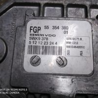 ECU компютър OPEL VECTRA C 1.8 55354380, 55 354 380, siemens VDO, 5WK9 378, SIMTEC71.6, HW: C2.2 ,SI, снимка 3 - Части - 45760299