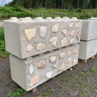 Голям бетонен БЛОК с ефект "СКАЛА" за Подпорна стена "LEGO", снимка 12 - Строителни материали - 44932088