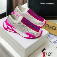 Дамски маратонки с камъни Dolce&Gabbana-GG621ä, снимка 2 - Маратонки - 45480714