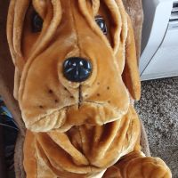Плюшено куче Височина 80см , снимка 1 - Плюшени играчки - 45749706