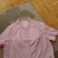 Ново!Риза изчистен модел в бледо розов цвят , снимка 7 - Ризи - 45805036