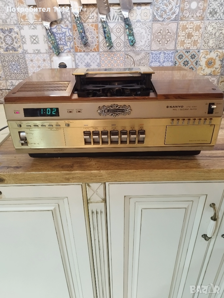 Продавам видеорекордер Sanyo Betamax VTC 9350 M, снимка 1