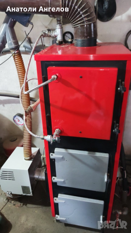 Пилетен котел с горелка Грейко, снимка 1