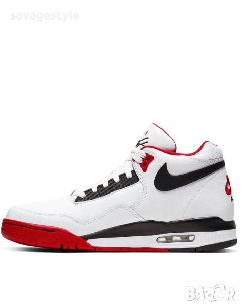 Мъжки кецове NIKE Flight Legacy Shoes White/Red, снимка 1