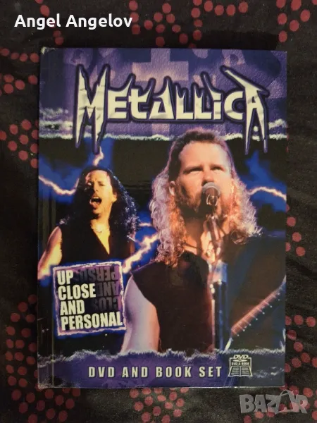 Metallica-dvd and book set цена 20лв , снимка 1