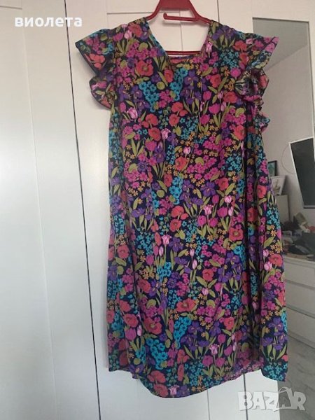 цветна красива туника- рокля, снимка 1