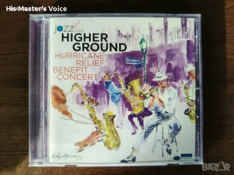 Higher Ground - Hurricane Relief Benefit Concert CD (2005), снимка 1