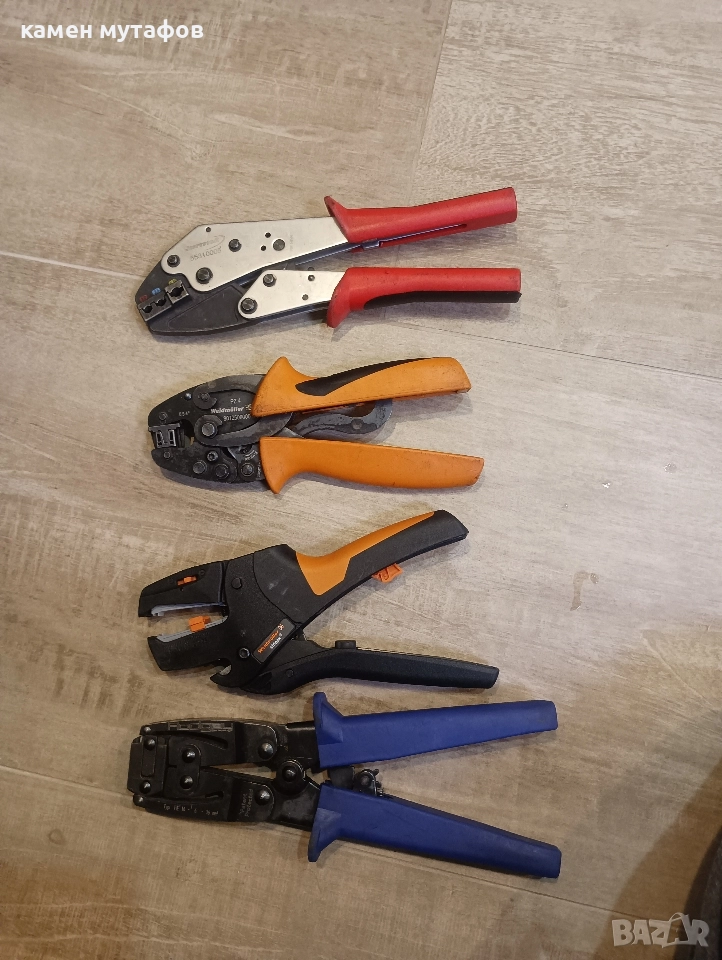 кримпващи клещи ,забелвачки weidmuller, снимка 1
