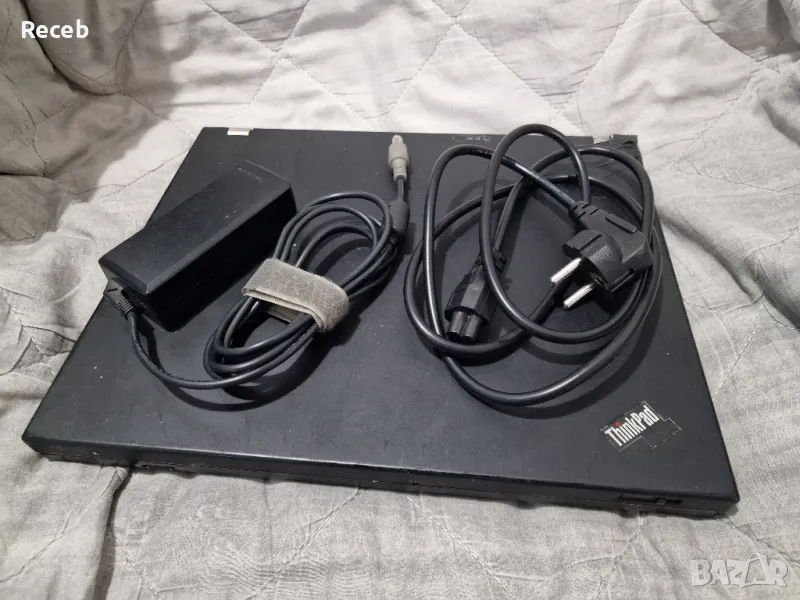 ThinkPad T61 + docking station + 65W charger, снимка 1