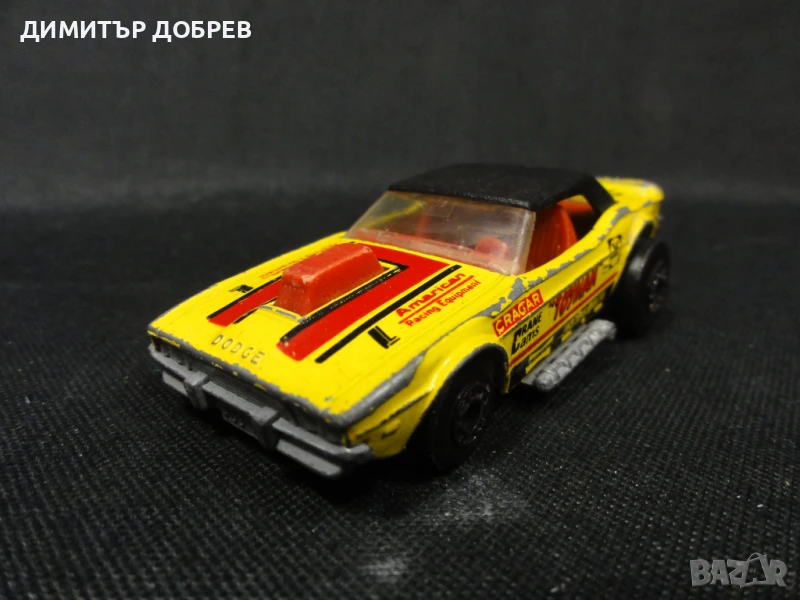 СТАРА РЕТРО МЕТАЛНА КОЛИЧКА MATCHBOX CHINA DODGE CHALLENGER , снимка 1