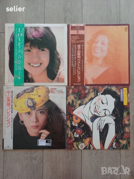 Продавам 4 плочи на японски изпълнители Музиката е много нежна и приятна,а състоянието на плочите е , снимка 1