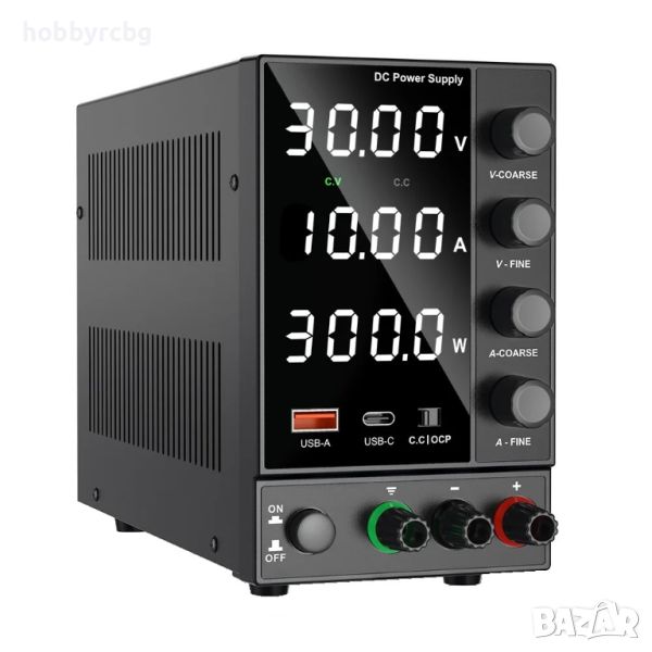 Лабораторно захранване DPS605U, 0~60VDC, 0~5A, 1 канал, груби и фини настройки, снимка 1