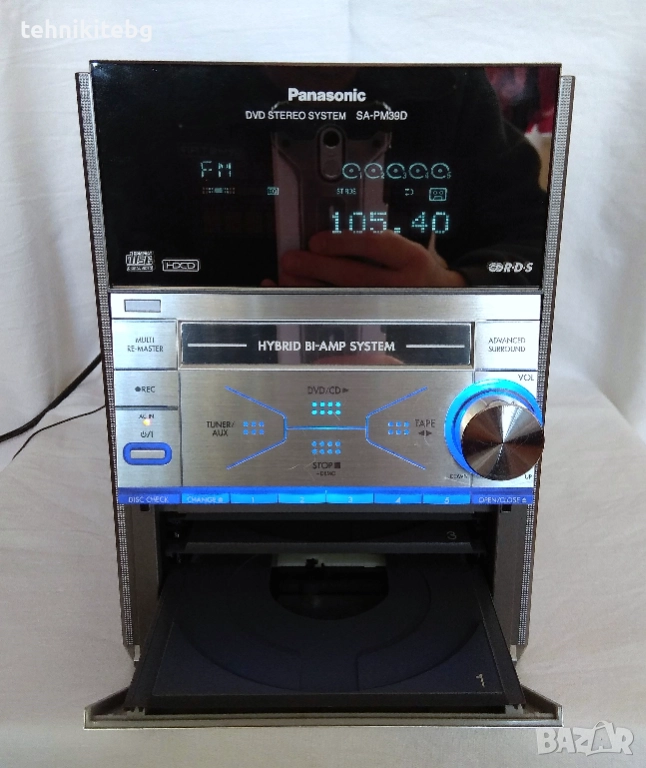 ⭐⭐⭐ Panasonic SA-PM39 ⭐⭐⭐  Система с DVD/CD/MP3, снимка 1