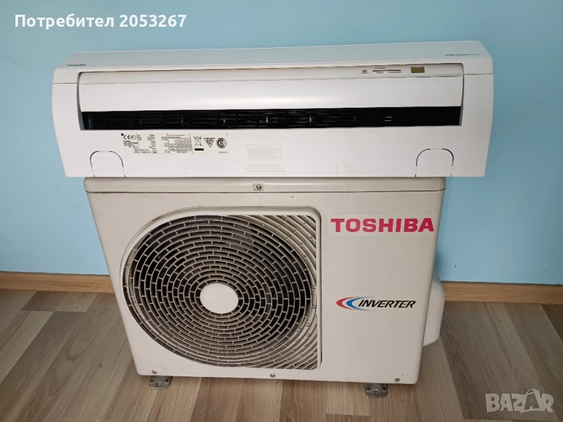 Инверторен климатик Toshiba RAS-10SKV 10ка., снимка 1