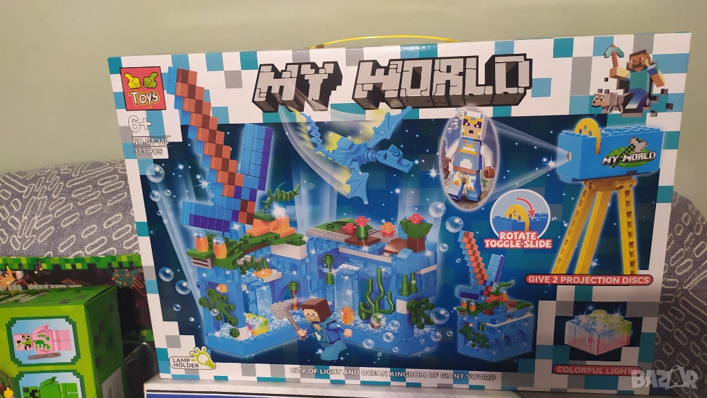 Конструктор тип Лего Майнкрафт 373 части , снимка 1