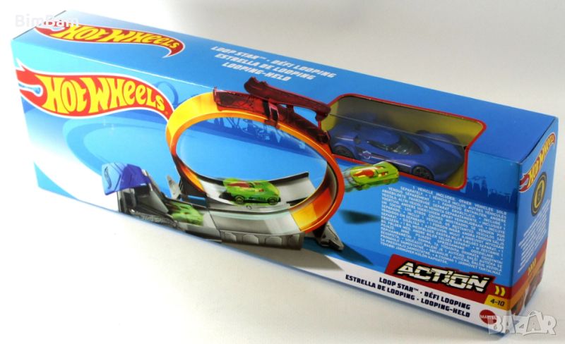 Писта с количка Hot Wheels Action - Loop Star, снимка 1