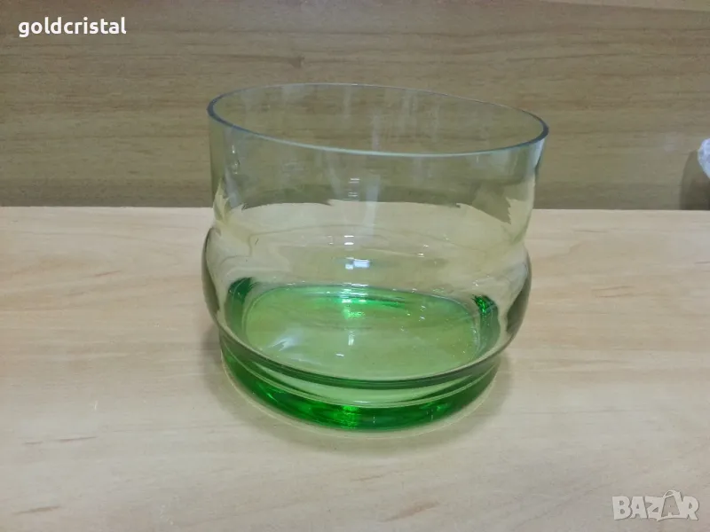 стъклена купичка цветно стъкло , снимка 1