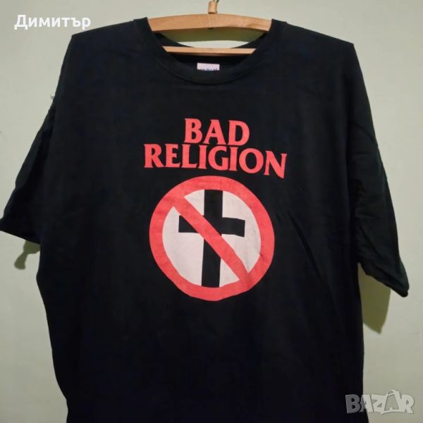 Оригинална тениска на bad religion band tee music rock , снимка 1